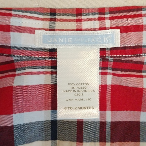 Janie and Jack 6 to 12 months ls - Picture 3 of 4